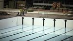 Mengintip Persiapan Akhir Venue Olahraga Renang Olimpiade Paris 2024