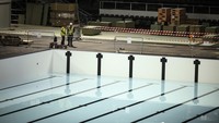 Arena ini pertama kali dibuka pada tahun 2017, dan menampilkan desain modern ikonik milik arsitek Christian de Portzamparc. Venue ini memiliki layar raksasa interaktif terbesar di dunia, dengan teknologi inovatif dan area tampilan seluas 1.400 meter persegi (setara dengan tujuh lapangan tenis).