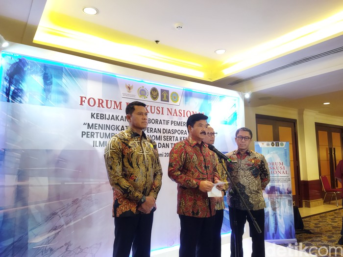 Menkopolhukam Hadi Tjahjanto (Kurniawan Fadilah/detikcom)