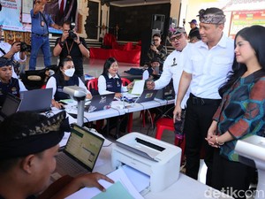 AHY Cek Layanan Jemput Sertifikat Tanah di Bali: Lebih Cepat, Tak Ada Calo