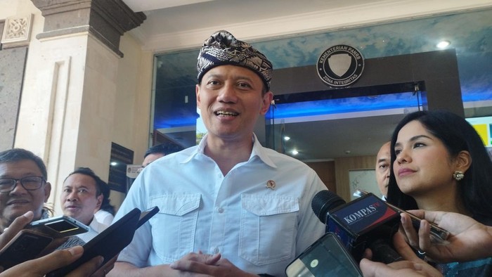Menteri ATR/Kepala BPN, Agus Harimurti Yudhoyono