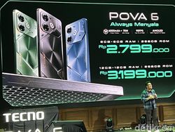 Ini Momen Seru Peluncuran HP Gaming Tecno Pova 6