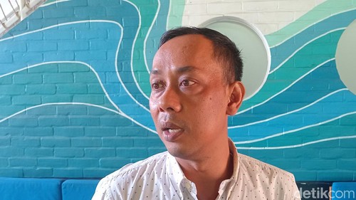 Pengacara CV Bintang Bagus Perkasa, Hendi Tri Wahyono, saat ditemui di Denpasar, Kamis (13/6/2024). (Aryo Mahendro/detikBali)