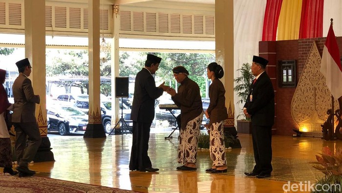 Pengukuhan Kepala Perwakilan BPKP DIY di Kompleks Kepatihan, Kota Jogja, Kamis (13/6/2024).