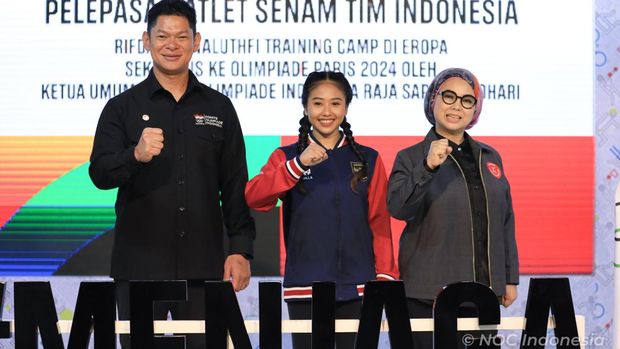 Atlet senam Rifda Irfanalutfi jelang keberangkatan ke Olimpiade 2024