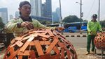 Sambut HUT DKI Jakarta, Taman Kota Dipercantik