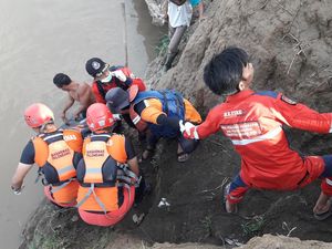 Ferdiansyah Ditemukan Tewas Mengapung di Sungai Lematang