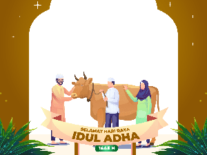 Twibbon Lebaran Haji 2025/1446 H, Cara Pasang Foto dan Ucapannya