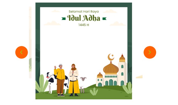 twibbon idul adha