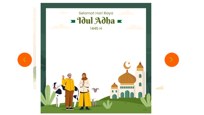 twibbon idul adha