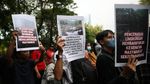 Aksi Tuntut KLHK Investigasi Kerusakan Lingkungan di Musi Rawas Utara