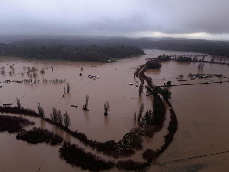 Banjir Bandang Rendam 6 Provinsi di Chile