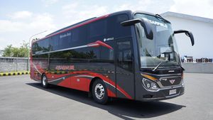 Penampakan Bus Sultan Juragan 99 Rute Malang-Surabaya-Bogor