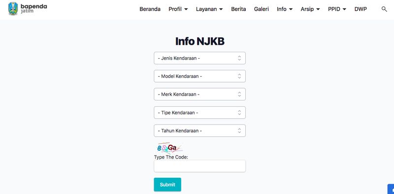 Cara cek plat nomor