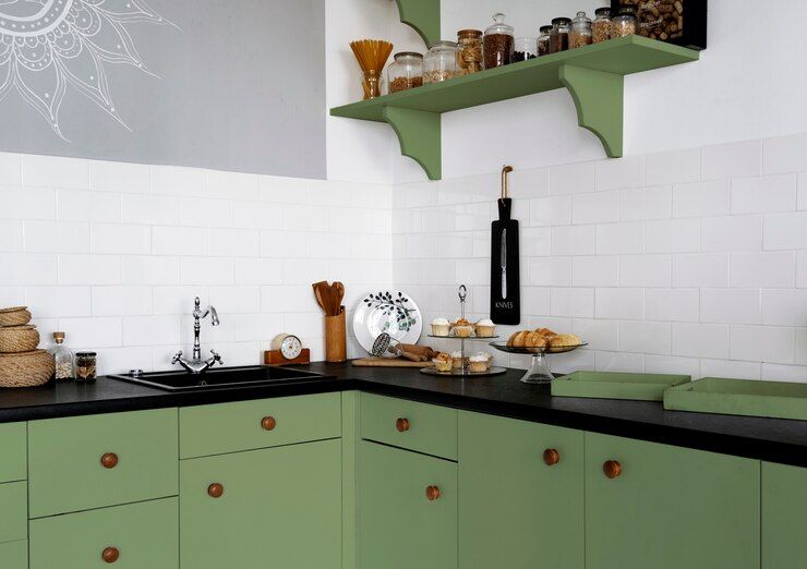 Desain dapur.