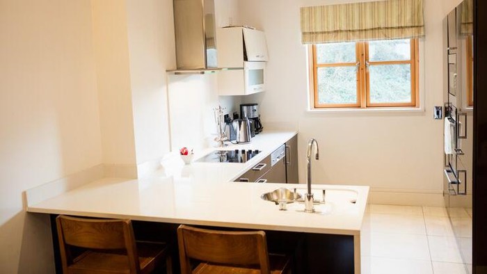 Desain dapur sederhana.