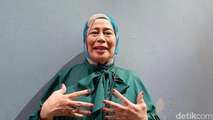 Dewi Yull saat ditemui di kawasan Jakarta.