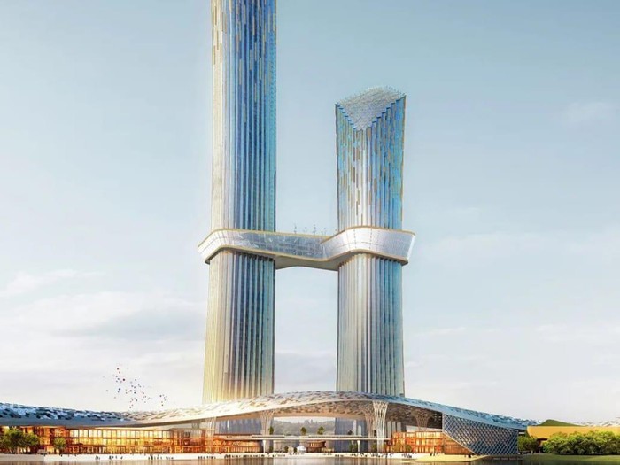 Gambar Viral Menara 778 Meter