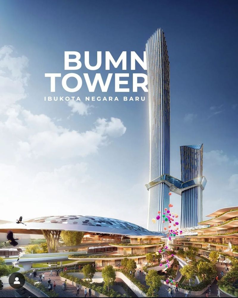 Gambar Viral Menara 778 Meter