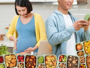 Hamil Besar, Wanita Ini Malah Bikin Stok Makanan Sebulan untuk Suaminya