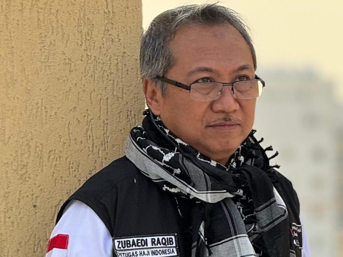 Ishaq Zubaedi Raqib, petugas haji PPIH Arab Saudi.