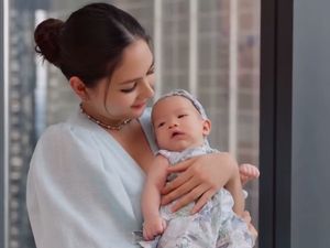 7 Potret Kamar Bayi Putri Jessica Mila, Perpaduan Pink-Biru Bikin Gemas