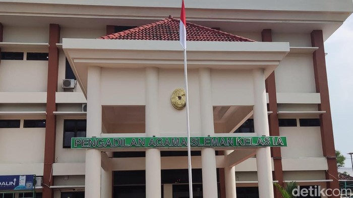 Kantor Pengadilan Agama Kabupaten Sleman, Jumat (14/6/2024).
