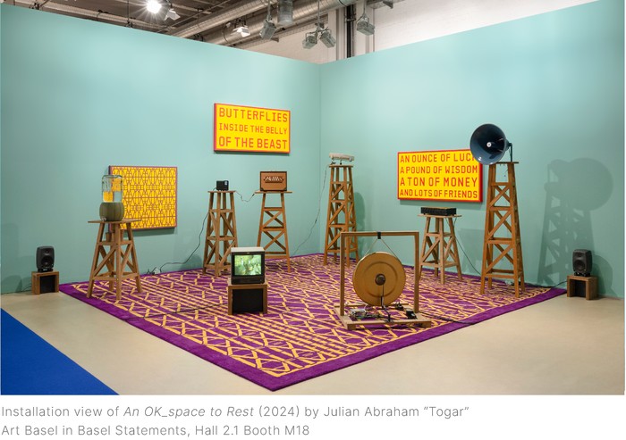 Karya Seni Julian Abraham Togar di Art Basel, Swiss.