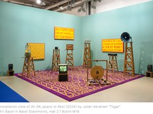 Keren! Karya Seni Julian Abraham Togar Dipajang di Basel