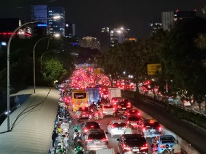 Titik-titik Kemacetan di Jakarta Malam Ini Jelang Long Weekend