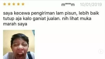 Ekspresi marahnya natural sekali. Foto: Instagram/dagelankomen