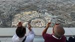 Memandang Masjidil Haram dari Puncak Bangunan Tertinggi Arab Saudi