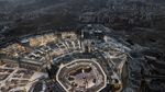 Memandang Masjidil Haram dari Puncak Bangunan Tertinggi Arab Saudi