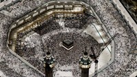 Jemaah haji akan mengikuti puncak ibadah haji yang akan diselenggarakan di Arafah, Musdalifah, dan Mina. (REUTERS/Saleh Salem)