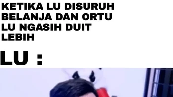 Akhirnya bisa jajan. Cihuy! Foto: Facebook/Charlles Julian