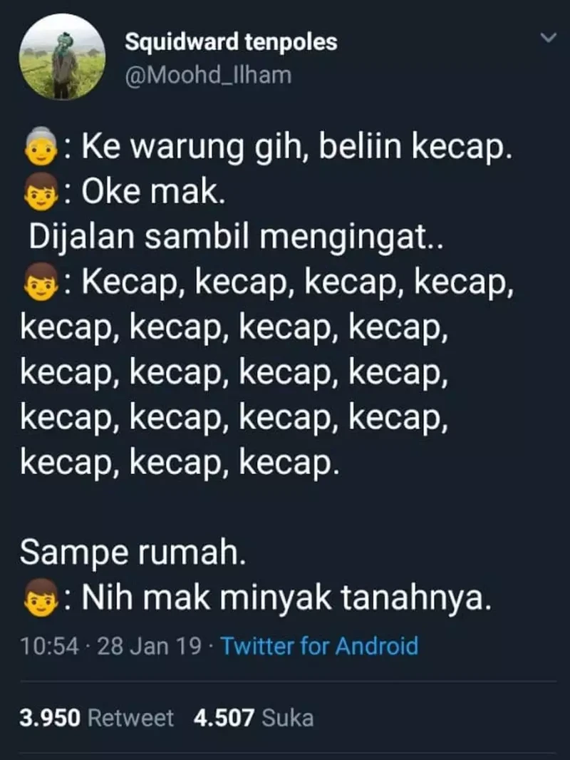 Nostalgia masa kecil memang suka bikin senyum-senyum sendiri. Misalnya dengan mengenang momen disuruh orang tua ke warung.