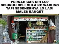 Meme Kocak Ketika Anak Disuruh Orangtua ke Warung, Bikin Nostalgia