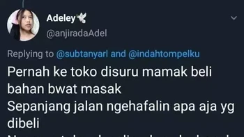 Namanya juga anak-anak. Suka polos. Foto: X/anjiradaAde