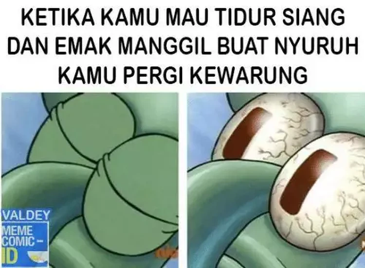 Meme Kocak Ketika Anak Disuruh Orangtua ke Warung, Bikin Nostalgia (STOK SELASA) Nostalgia masa kecil memang suka bikin senyum-senyum sendiri. Misalnya dengan mengenang momen disuruh orang tua ke warung.