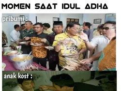 Meme Makanan di Idul Adha, Siap-siap Nyate Daging Kambing
