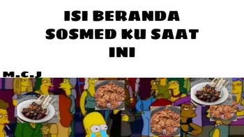 Kalau sudah bosan makan daging, mie instan adalah pilihan terbaik. Foto: Facebook/Mustahiq Choiru Jaza