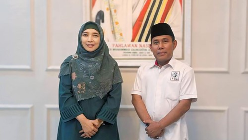 Sitti Rohmi Djalillah-Musyafirin saat bertemu beberapa waktu lalu.
Foto: Istimewa (Dok Relawan Rohmi-Firin)