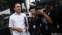 Helmi Imam Satriyono diperiksa sebagai saksi kasus dugaan korupsi investasi fiktif alias bodong di PT Taspen pada 2019 yang merugikan negara ratusan miliar.