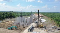 Pada periode yang sama, progres pengerjaan Junction Palembang telah mencapai 26,48%, dengan progres pengadaan lahan sebesar 83,94%. Dari segi teknis, proyek ini dilengkapi dengan lebar lajur 4 m, dan kecepatan rencana 40-60 km/jam. Nantinya akan menghubungkan sejumlah jalan tol yang telah beroperasi di Provinsi Sumatera Selatan seperti jalan tol Kayu Agung – Palembang, Palembang – Indralaya, Indralaya – Prabumulih, dan Palembang – Betung. 