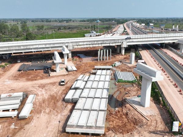 Proyek Persimpangan Tol Trans Sumatera Dibangun, Ini Penampakannya