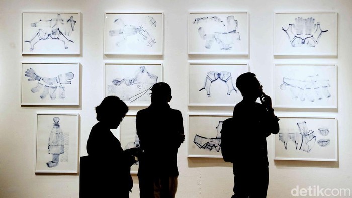 Terpukau Karya dari Para Srikandi Tiga Sisi di Galeri Nasional