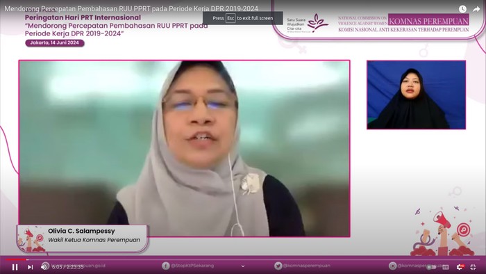 WakaKomnas Perempuan Olivia C Salampessy