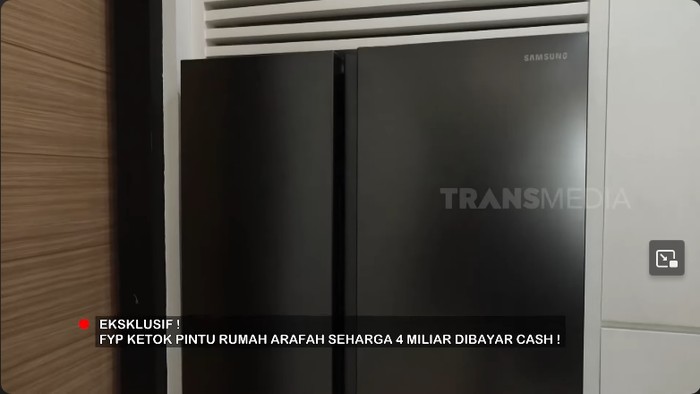 Arafah Rianti Dapur di rumah Arafah Rianti