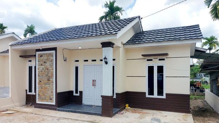 Tampilan depan rumah Devindo Raya Residence