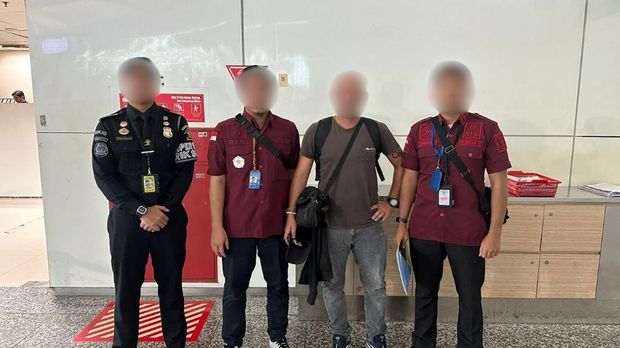 Dua bule diusir dari Bali karena menjadi instruktur diving ilegal, Jumat (14/6/2024).